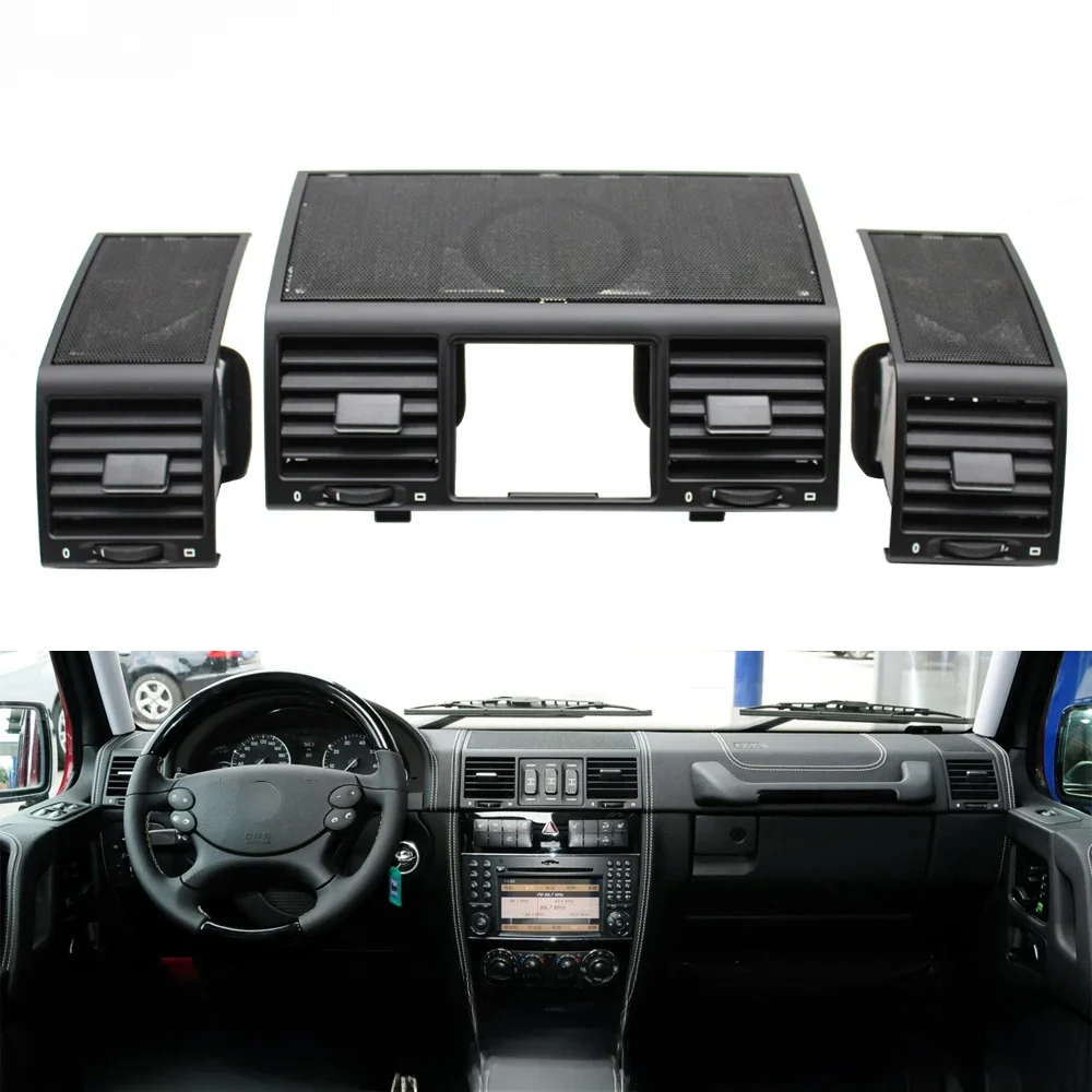 Auto Centrale Links Rechts Airconditioning Ac Vent Speaker Grille Panel Cover Voor Mercedes Benz G Klasse W463 4636807408,4636807508 - afbeelding 2