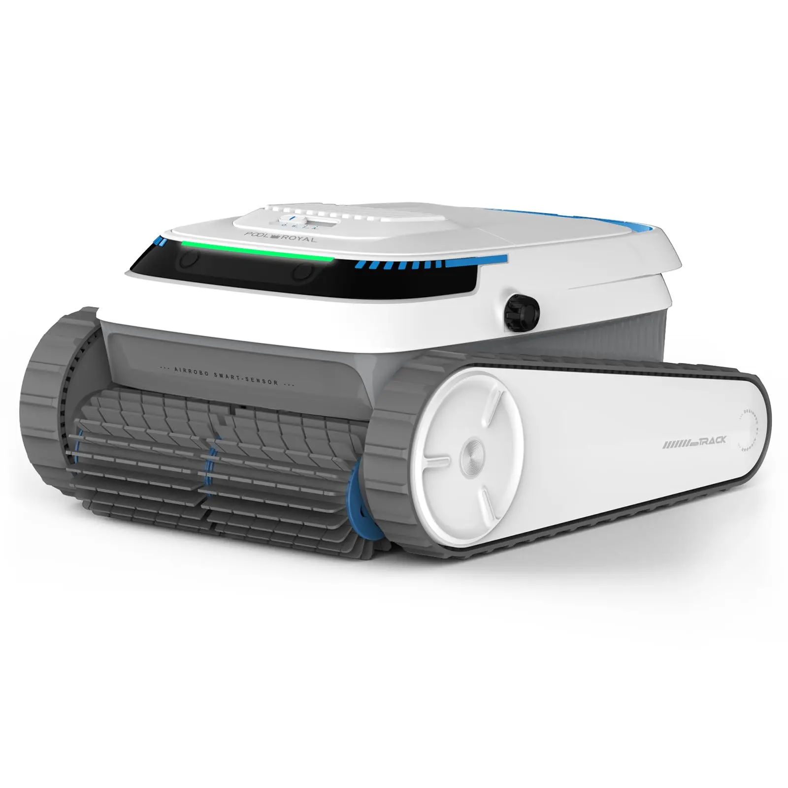 AIRROBO PC10 Robotische Zwembadstofzuiger, 3 Reinigingsmodi, Automatische Randstop, Krachtige Zuigkracht voor Inground & Bovengrondse Zwembaden