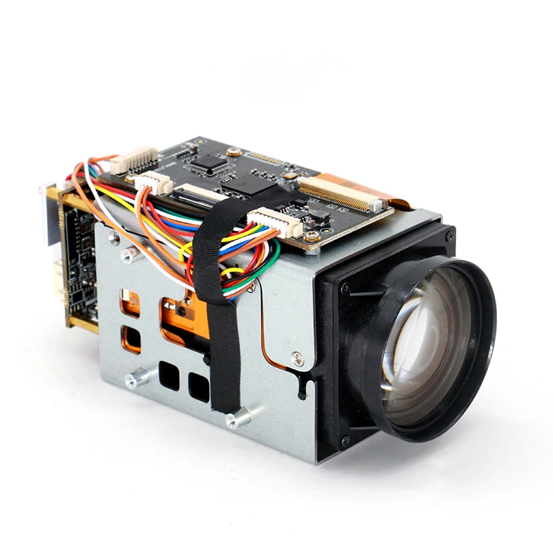 120fps 2MP 18X Optical Zoom IP Camera Module Super Starlight IMX385 Hi3516AV300 SDK RTSP Autofocus Block Camera SIP-K385A-18X