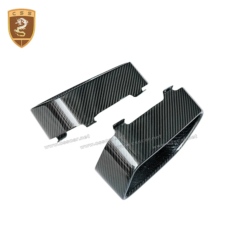 Car Exhaust Muffler Cover Rear Tail Pipe Cover Trim Replacement For McLaren MP4/650S OEM Style Protection  Accessories view 2
