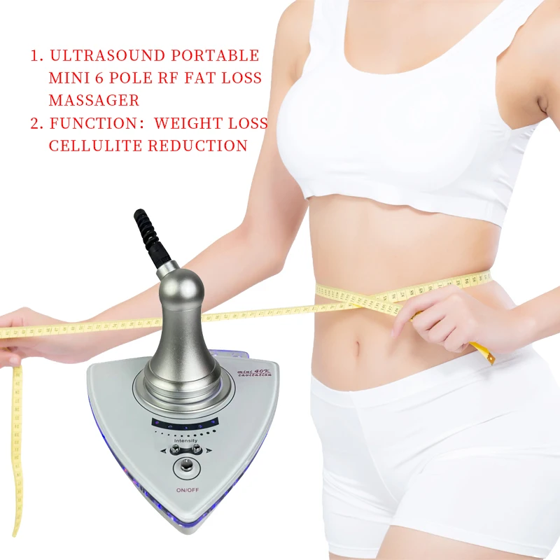 Portable Single Head Mini 40khz Weight Loss Vacuum Cavitation Slimming Ultrasonic Machine