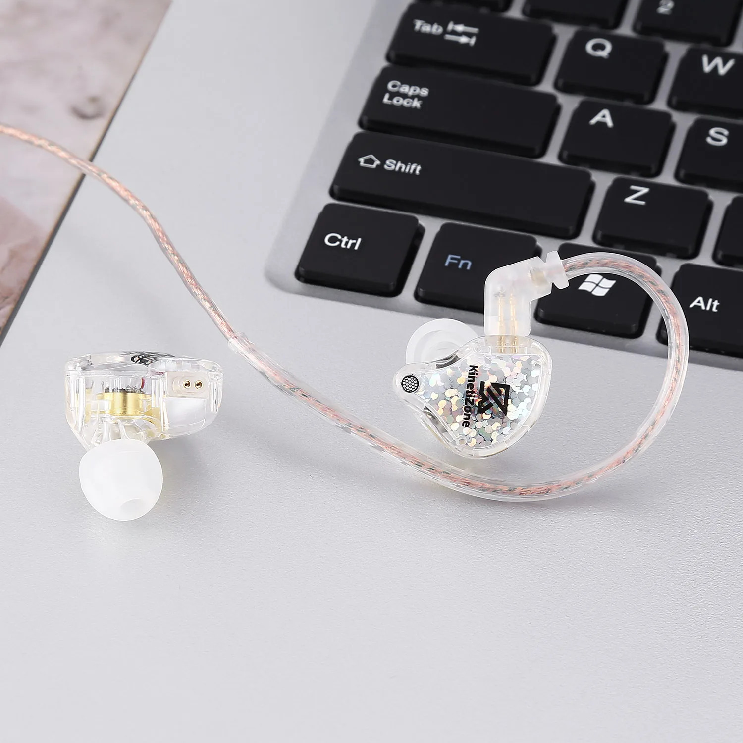 HiFi Bass In-Ear Earphones,10mm Dual-Magnetic Drivers,Detachable Dual-Pin Cable,3.5mm/Type-C,for Stage,Esports,Sports & Music