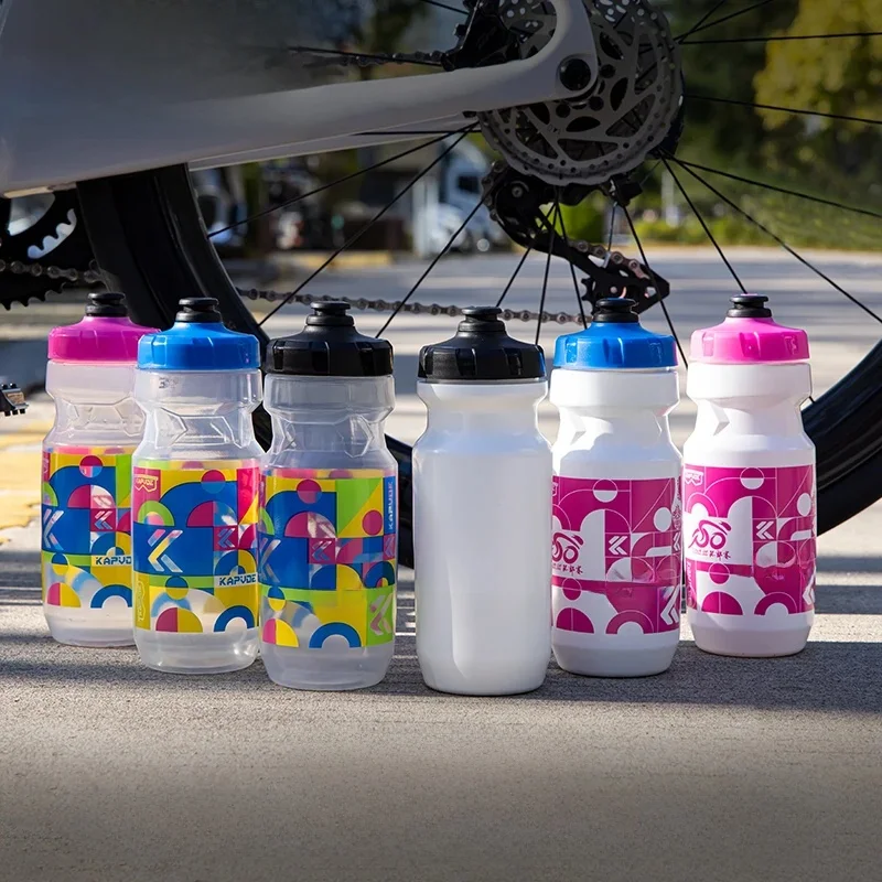 AliExpress kapvoe Kapvoe Bicycle Water Bottle Cycling Bottle 610ML MTB Road Bike Water Bottle Bike Cup Sports Plastic Portable Large Capacity