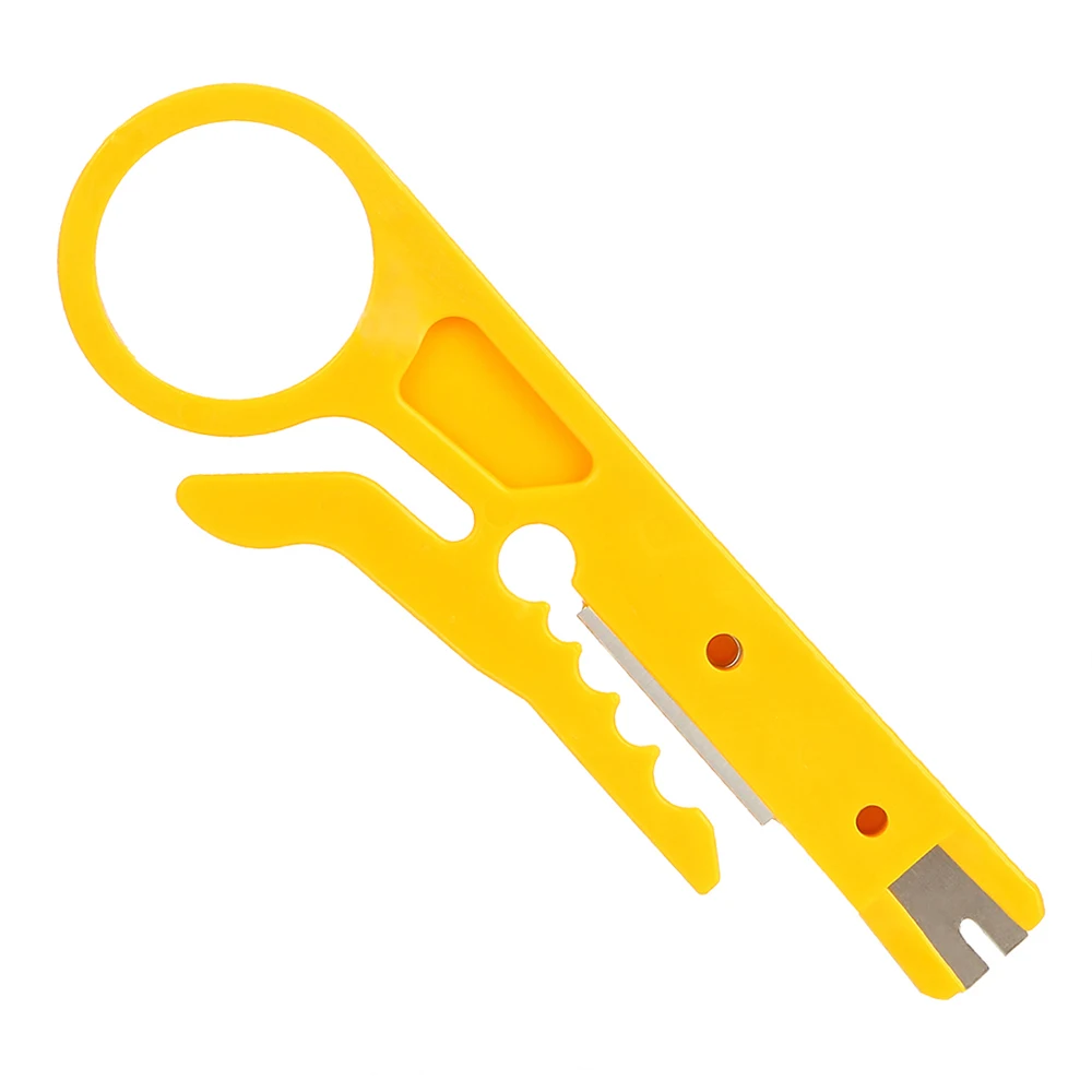 Mini Portable Wire Stripper Knife Crimper Pliers Crimping Tool Cable Stripping Wire Cutter Multi Tools Cut Line Pocket Multitool