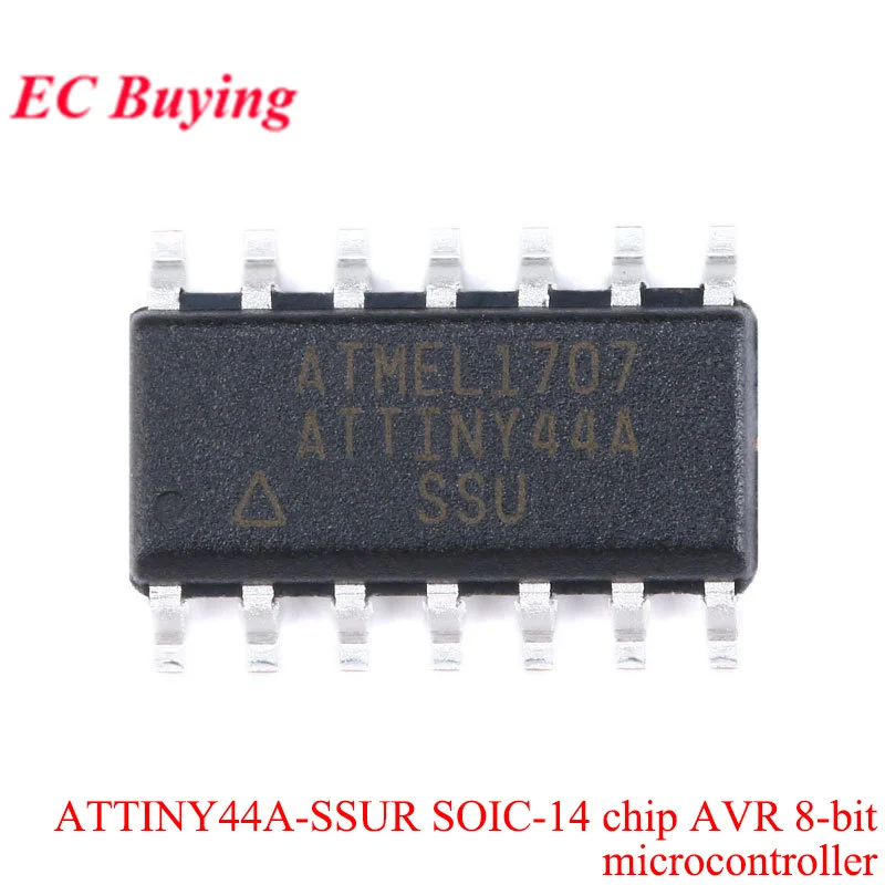 20Pcs/1pc ATTINY85 ATTINY85-20SU ATTINY SOIC-8 8KB 20MHz 8Bit Microcontroller SMD IC Chip ATTINY44A-SSUR ATTINY13A-SSU ATTINY10