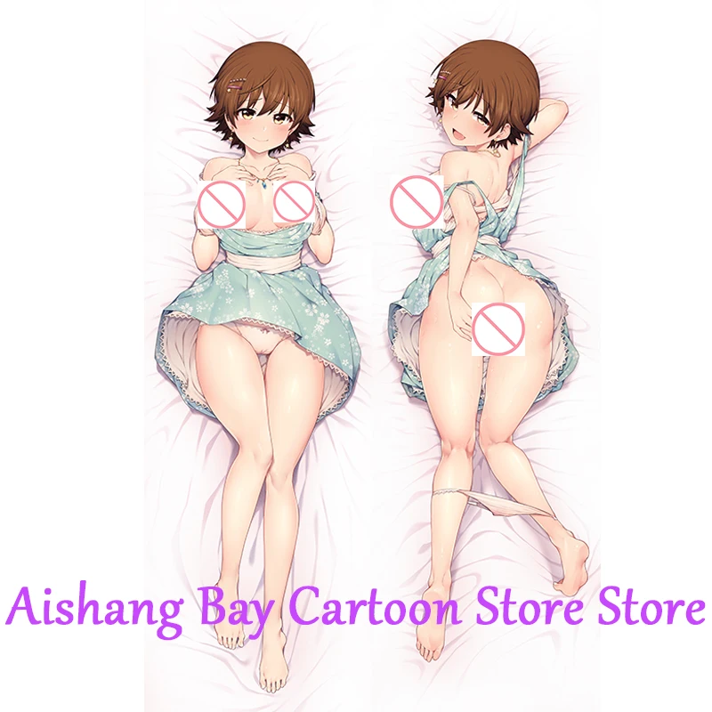 Dakimakura Anime Pillow Cover Honda Mio Mio's Breasts Double Sided Print Life-size Body Decoration