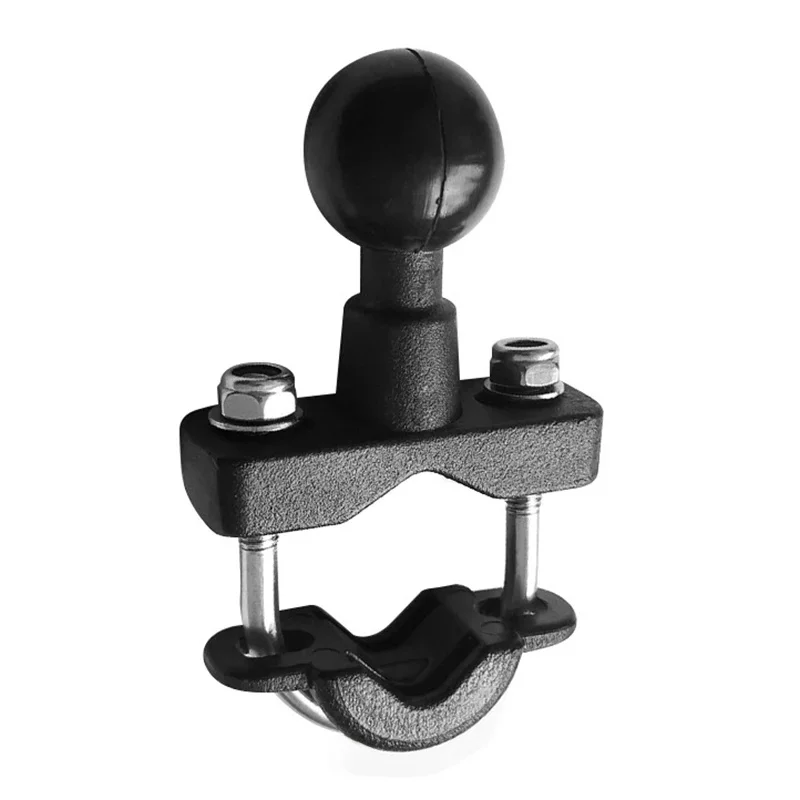 Base de montage pour guidon de moto et vélo, avec Rail à montage sur boule de 1 pouce, Support pour caméra d'action, téléphone portable, Smartphone
