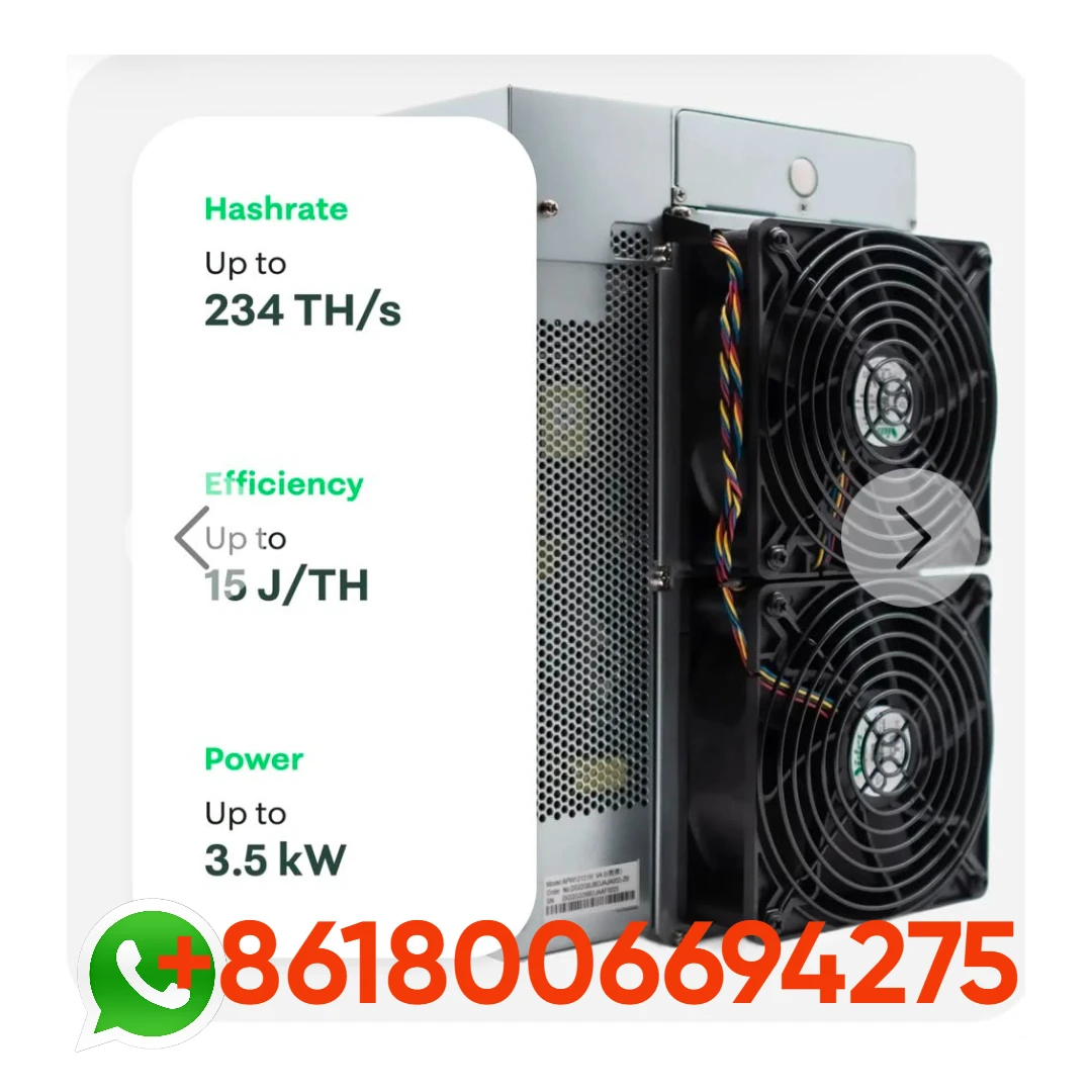 

B. LATEST Bitmain Antminer S21 Pro 234TH/s 3510W ASIC BTC Miner With PSU