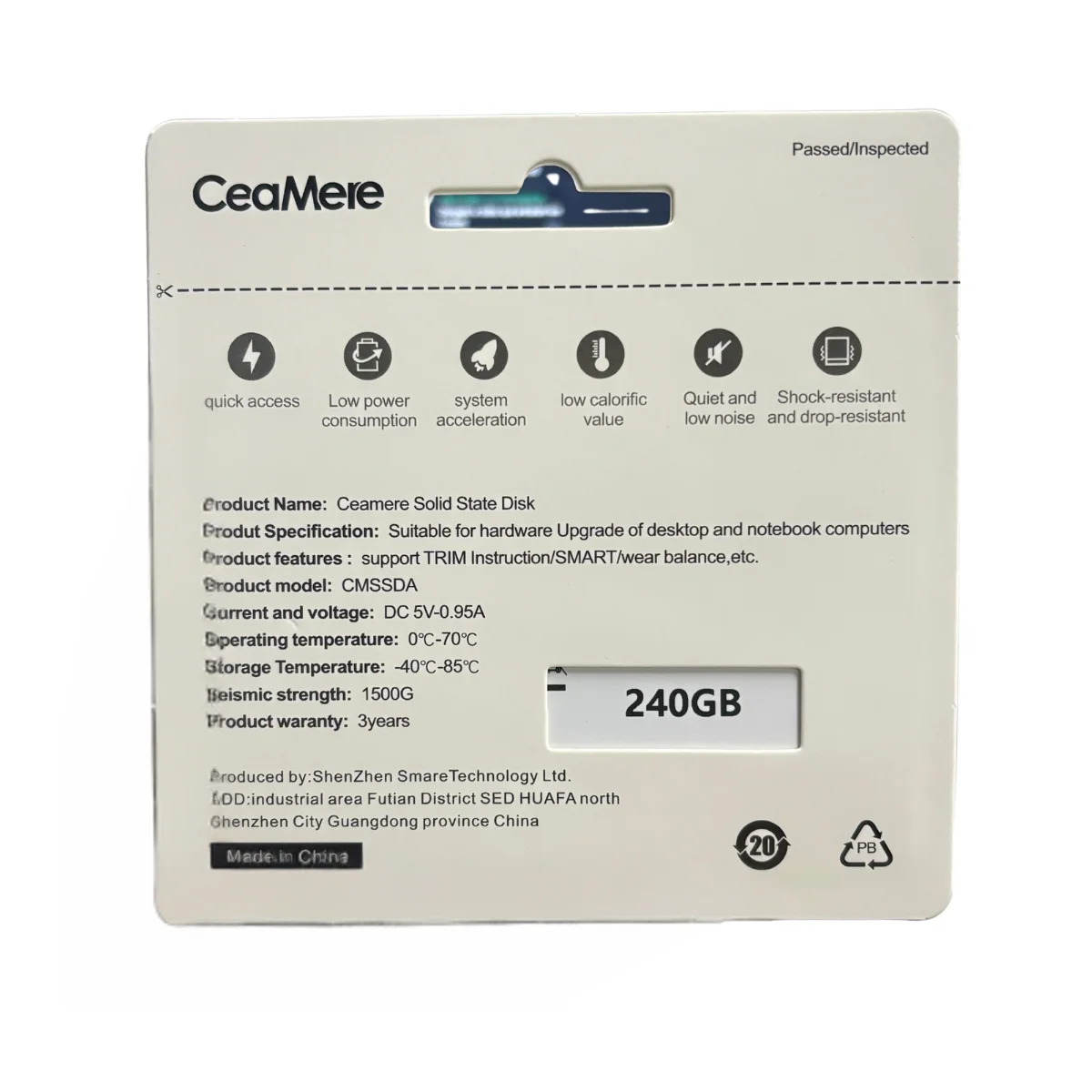 240 جيجابايت SATA3 Ceamere SSD 20x أسرع | ترقية الكمبيوتر والملاحظة #2