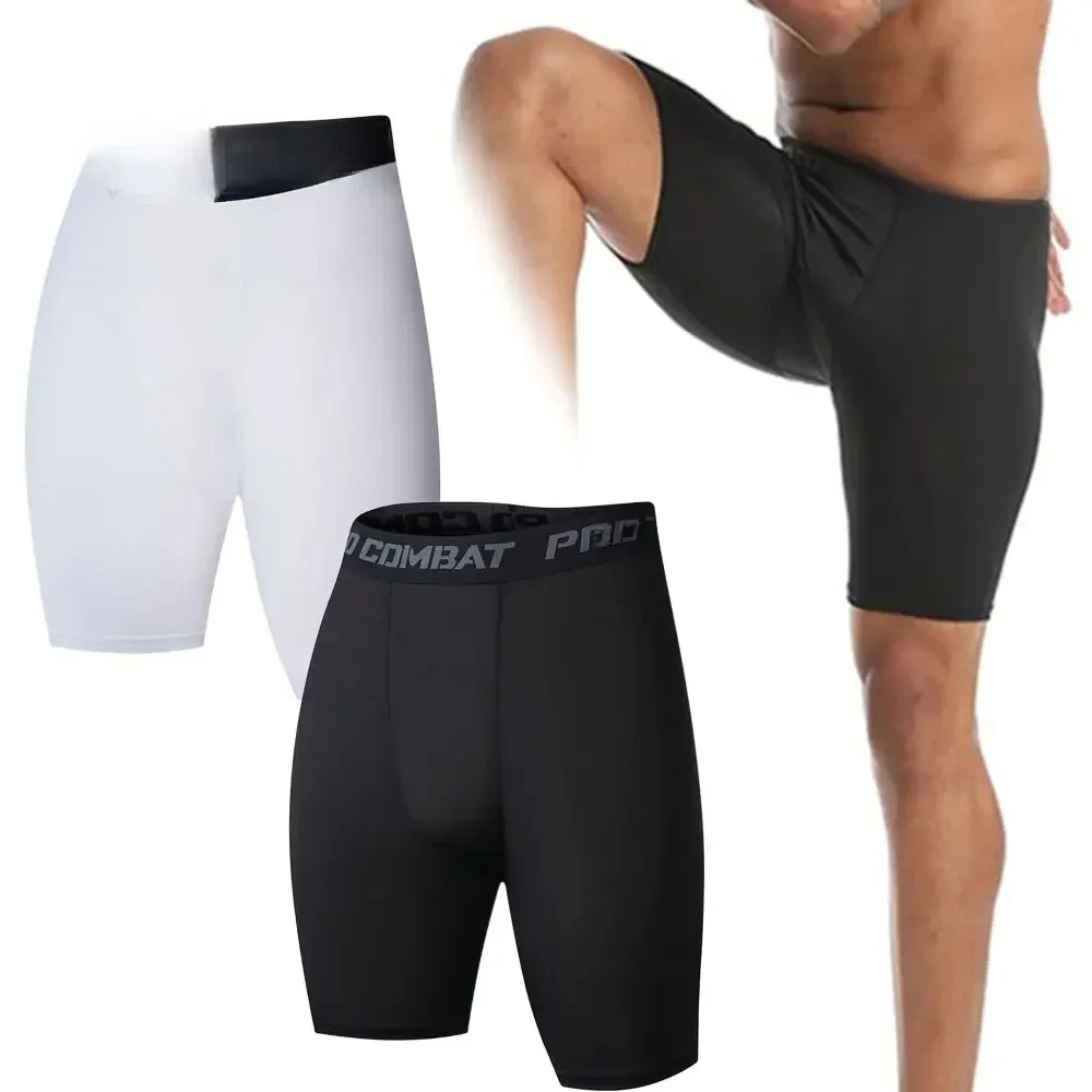 AliExpress NONE Men's Leggings Compression Pants Sports Leggings Basketball Quarter Shorts Quick Drying Running Training Stretch Fitness Pants