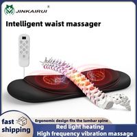 Jinkairui Lumbar Vertebra Lift Massager Pulse Heat Compress to Improve Waist Curvature Massager