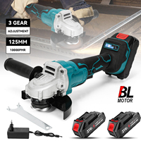 Cordless Angle crane 125mm Brushless Angle Grinder 21V Angle grain Flap Sander for baking and Sanding
