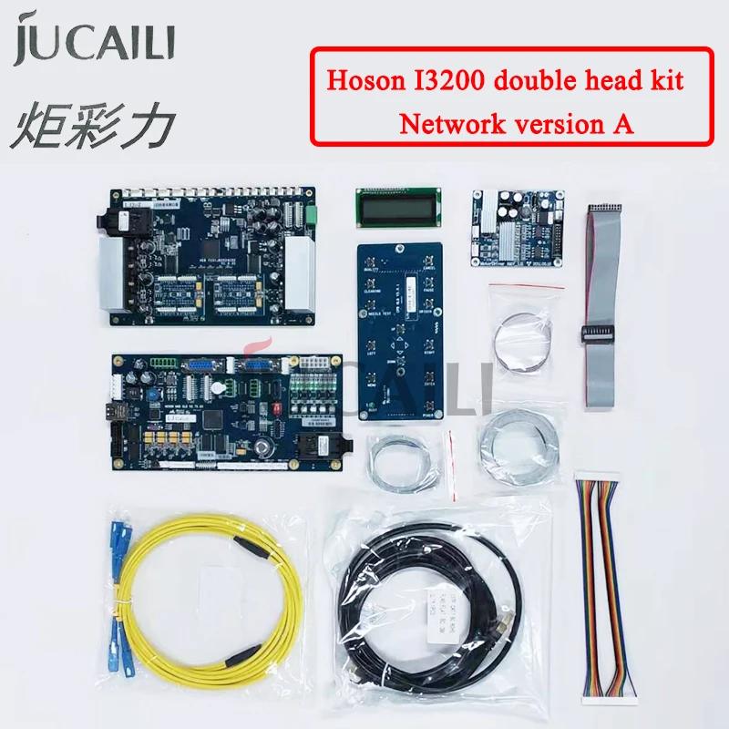 Jucaili Hoson Double head Board kit for Epson I3200 printhead board kit for water based/Eco solvent printer network version