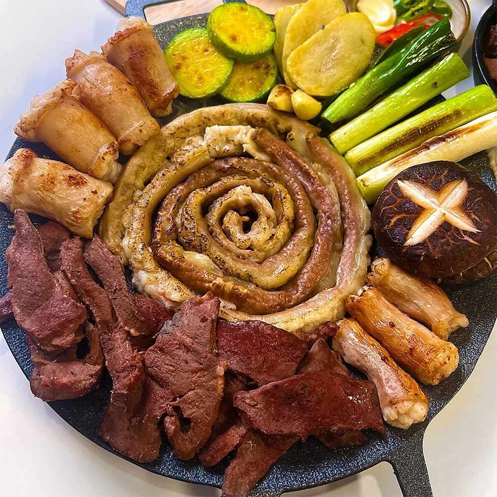 200g Korean beef giblets Grilled Beef Small Intestines