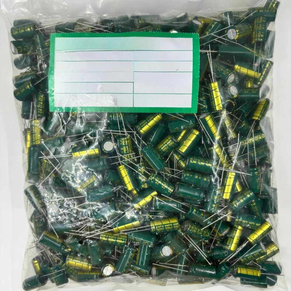 Wysoka częstotliwość 6,3 V 10 V 16 V 25 V 35 V 50 V 400 V 450 V 22 UF 47 UF 100 UF 220 UF 330 UF 470 UF 680 UF 1000 UF 1500 UF 2200 UF 3300 UF — zdjęcie 2