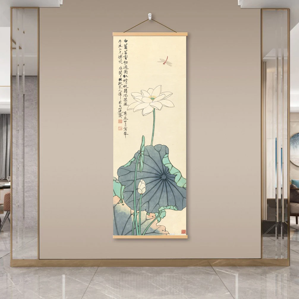 Modern flower and bird painting 
