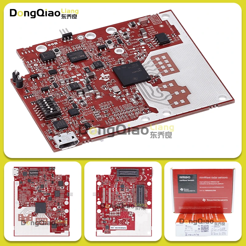 IWR6843LEVM Evaluation Module for the IWR6843 60 GHz Single-Chip Millimeter-Wave Radar Sensor