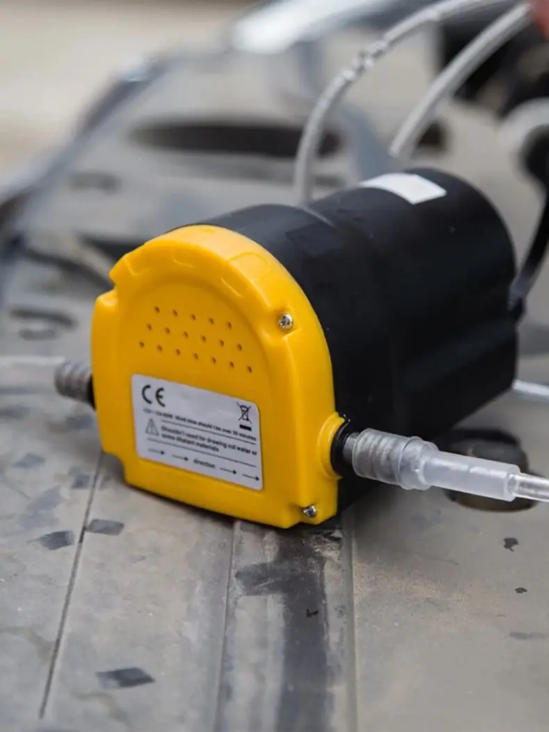 Auto Ölpumpe Auto Motor Ölpumpe 12V Elektrische Diesel Flüssigkeit Suppe Extractor Scavenge Kraftstoff Transfer Boot Motorrad elektrische