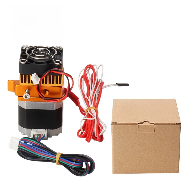 Zestaw do ekstrudera drukarki 3D MK8 J-head Hotend, dysza 1,75 mm, do wytłaczania filamentu, z silnikiem 12V 24V 40W, do drukarek 3D Anet A6 A8. — zdjęcie produktu 7