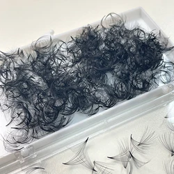 Premade 8-18mm Fans Loose Fans Medium Stem Sharp Thin Pointy Base Russia Volume Eyelash Extensions Premade Volume Fans Eyelashes