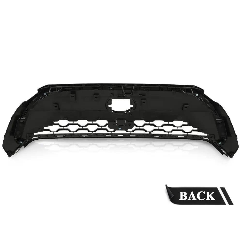 غطاء المصد العلوي الأمامي شبكة شبكة شواء صالح لتويوتا كورولا 2022-2023 فقط للنماذج المنخفضة المجهزة بدون كاميرا 531000A130