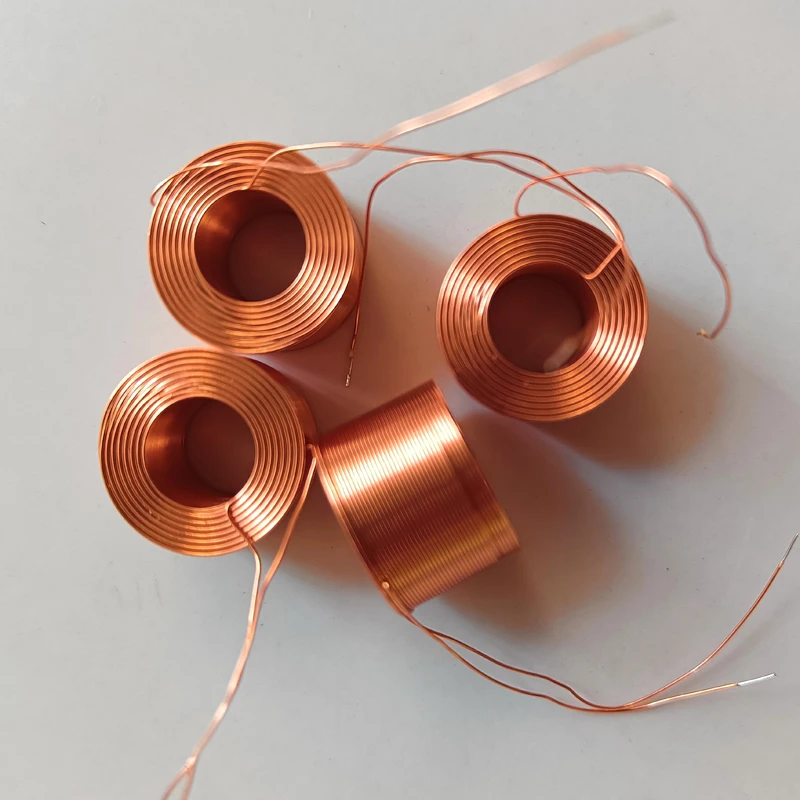 10PCS Hollow Self-adhesive Coil Experimental Coil Electromagnetic Induction Coil of Solenoid Valve Coil of Electric Toy