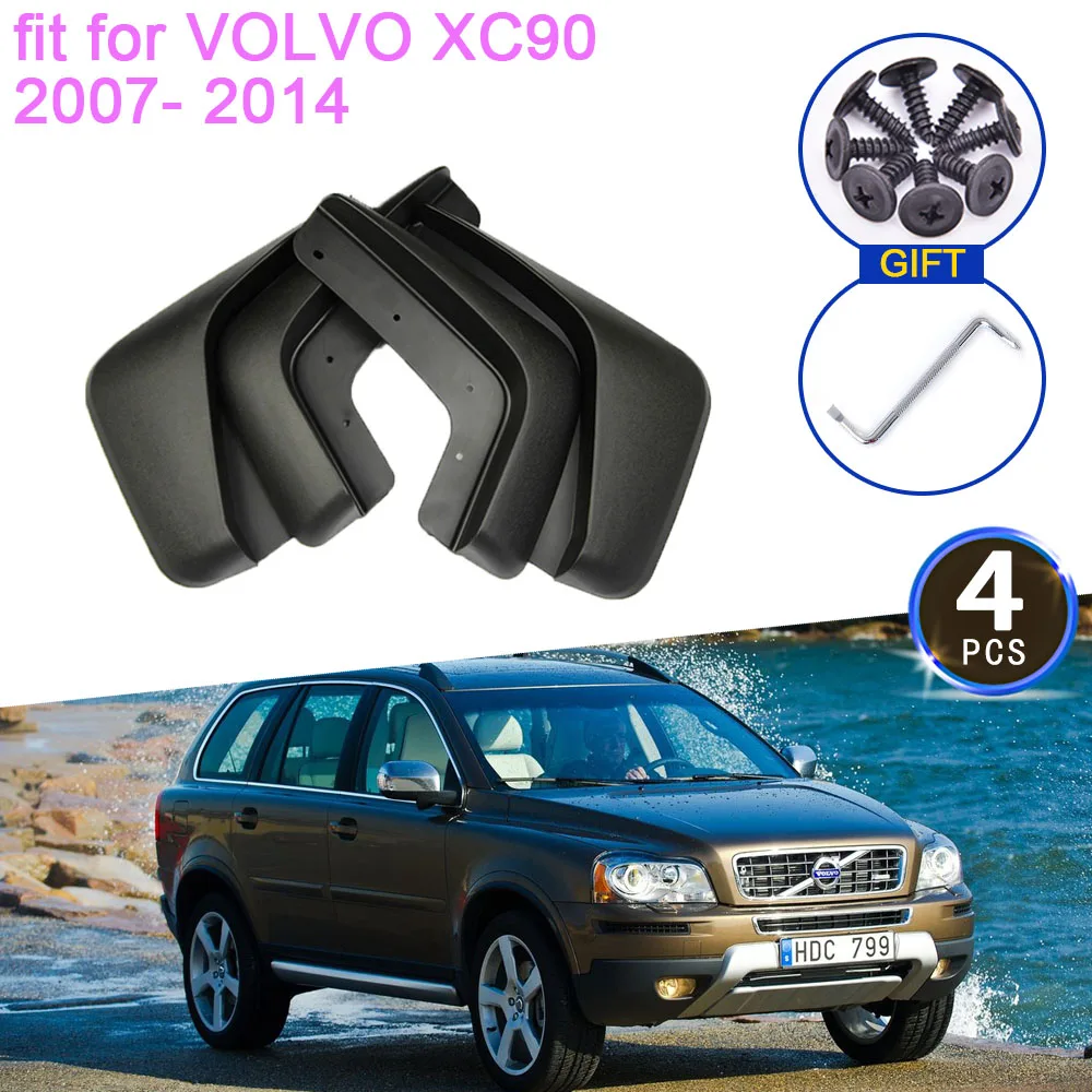 

for VOLVO XC90 2007 2008 2009 2010 2011 2012 2013 2014 MudFlap Mudguards Splash Guards Fender Flare Front Rear Wheel Accessories