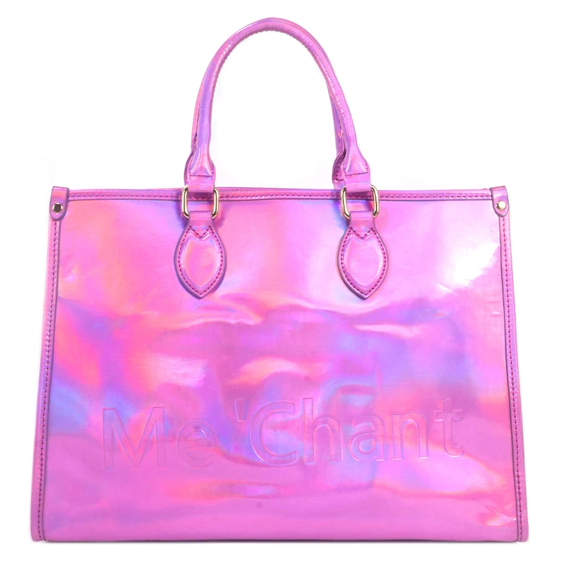 

Gorfia новый модный дизайн из искусственной кожи фиолетовая женская сумка большая вместительная сумка через плечо удобная дорожная сумка