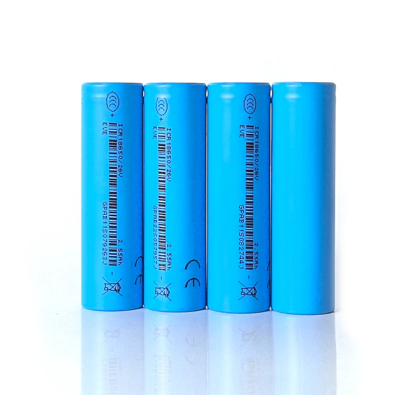 1-50piece Original EVE 26V ICR 18650 Battery 3.6V 2600mah 6A High Performance Lithium-Ion Power Cell For Battery Packing