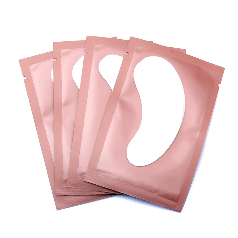 25/50/100 pares de manchas de olho sob as almofadas de cílios para a construção de manchas de papel