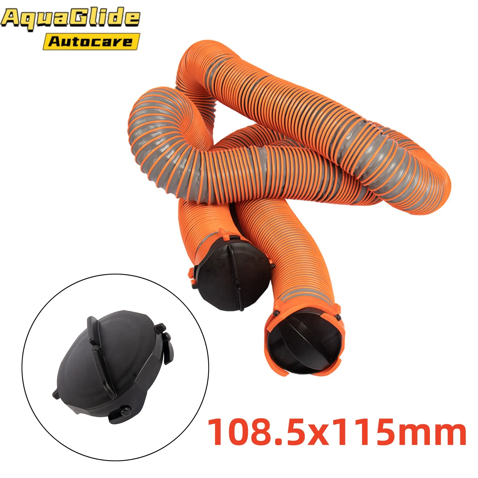 

RV Sewer Vent Cap Cover Durable Plastic Easy Install for Camper Trailer Waste Tank Accessories