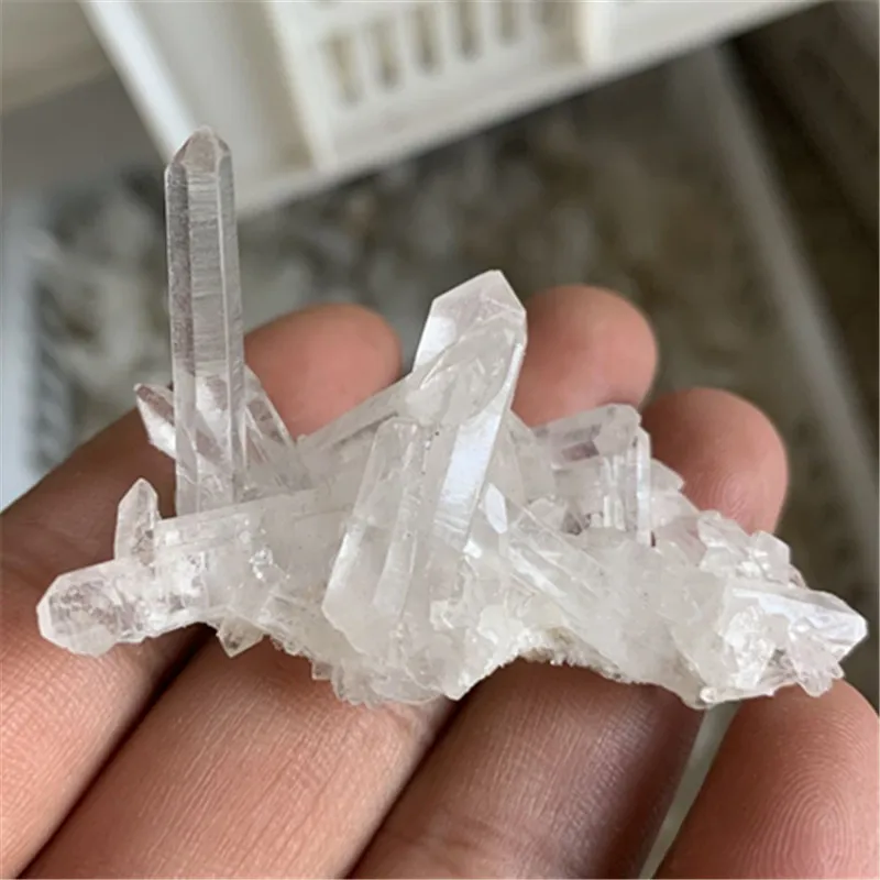 1PC Natural Raw Quartz Cluster Clear Raw Crystals Healing Stones Crystal Point Specimen Home Decor Obelisk Quartz Minerales Gift