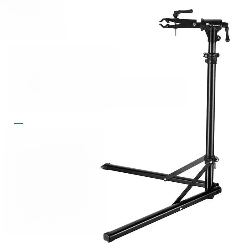 AliExpress West Biking WEST BIKING Foldable Bicycle Repair Stand Aluminum Alloy Bike Repair Maintanance Frame Adjustable Bike Storage Parking Rack