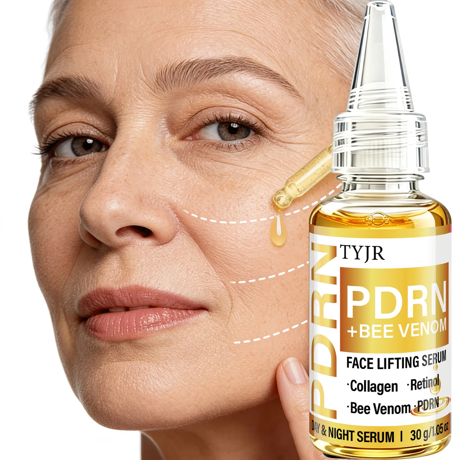 Bee Venom Face Serum Collagen - The Ordinary Serum Hyaluronic Acid recension och pris