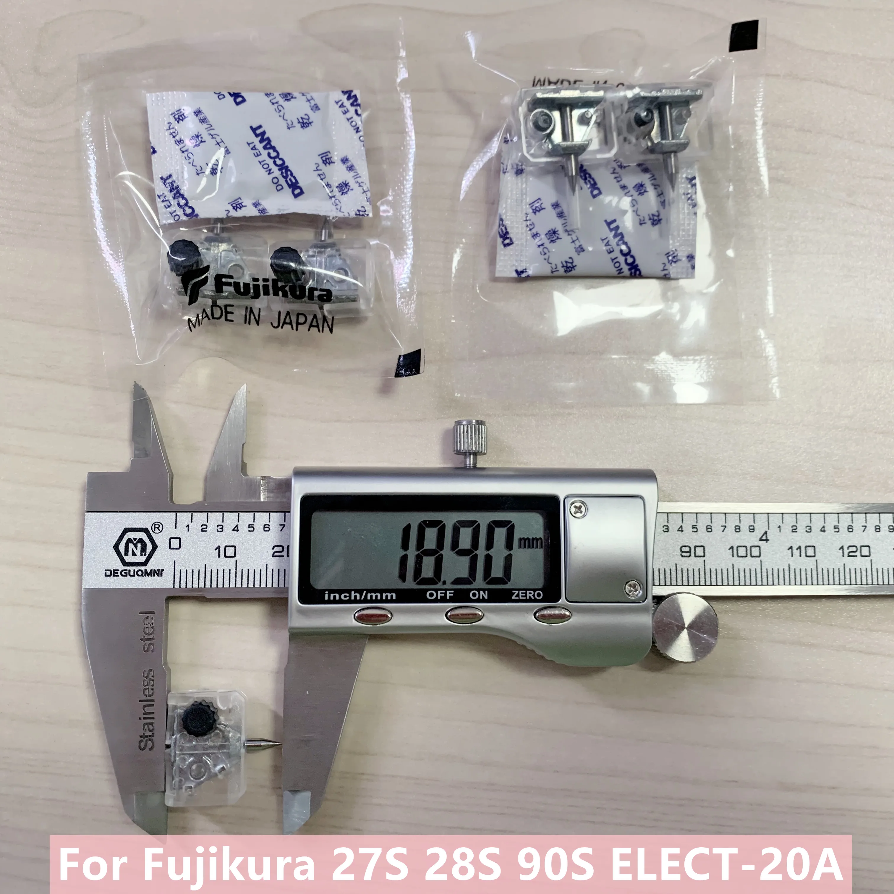 Fiber Optical Fusion Splicer Electrode for Fujikura FSM-27S 28S 90S ELECT-20A  Electrode Rod for Fujikura