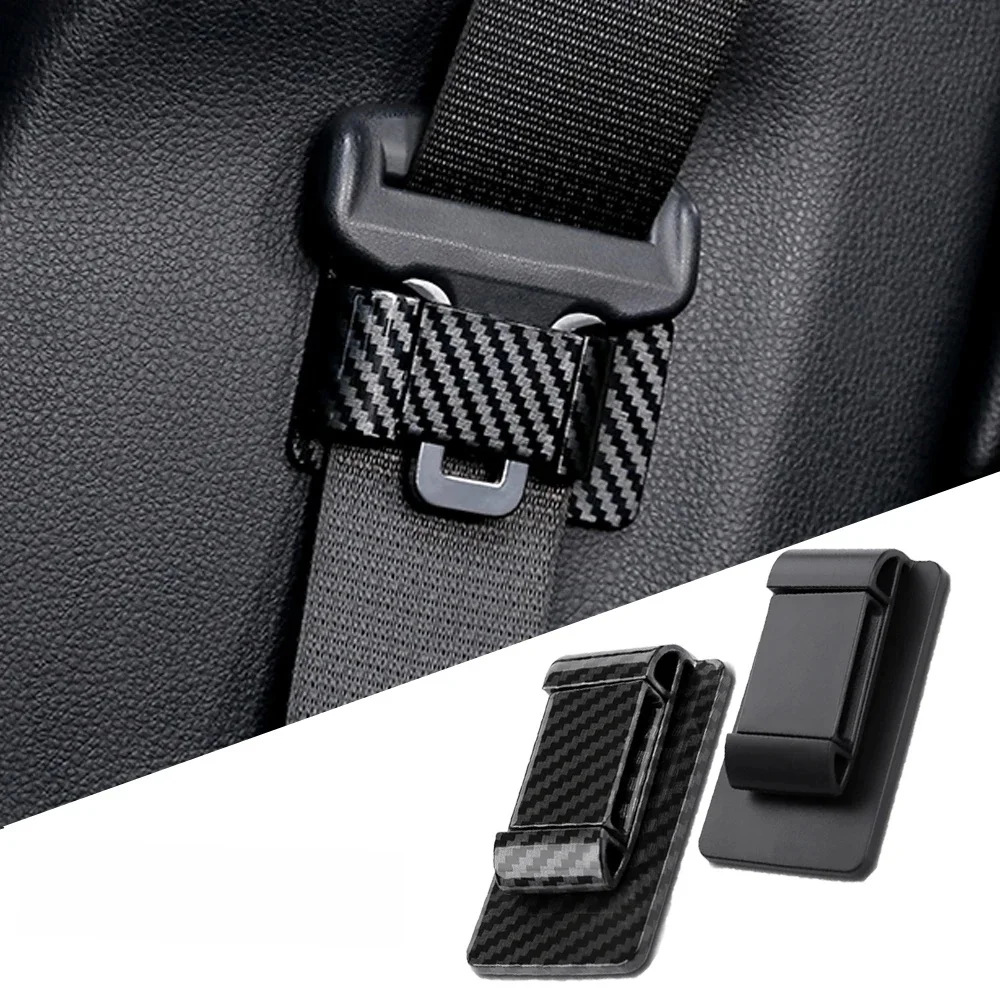 Boucle limiteur de ceinture de sécurité de voiture, bouchon antidérapant, Clip fixe, support de ceinture de sécurité automatique, fixation stabilisatrice, Clip réglable universel