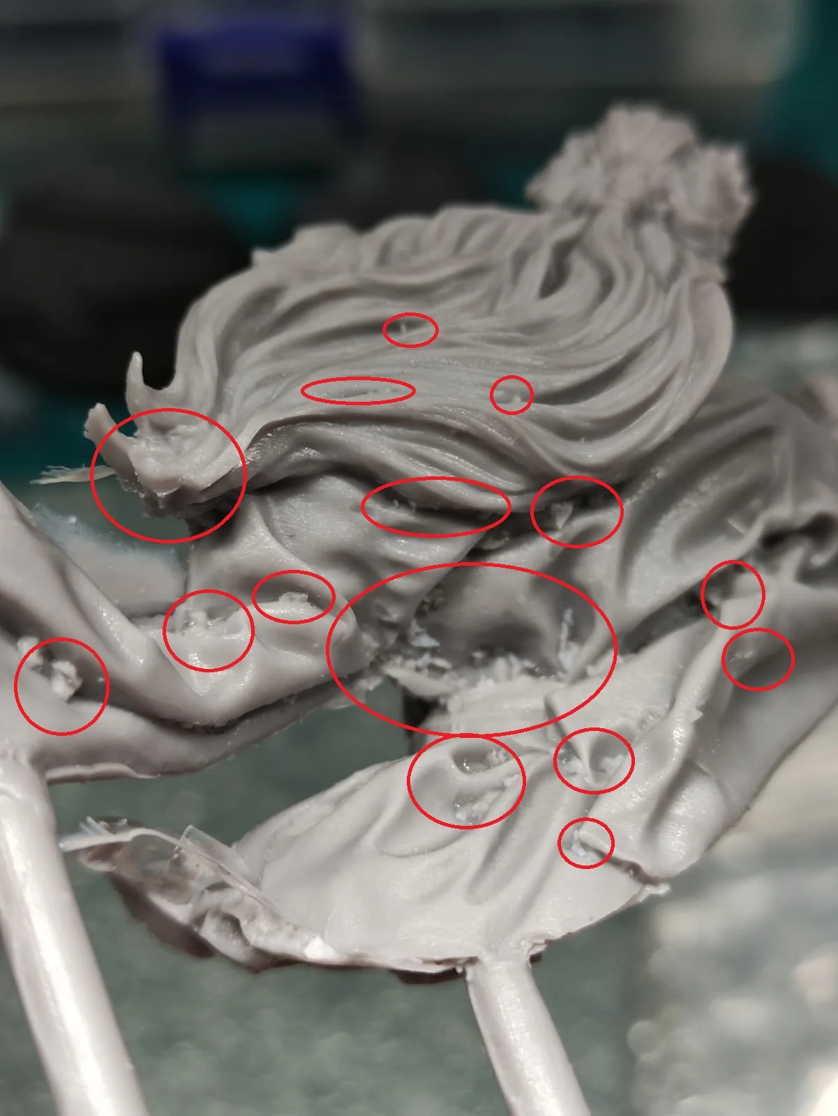 Buyer photo of this resin kit