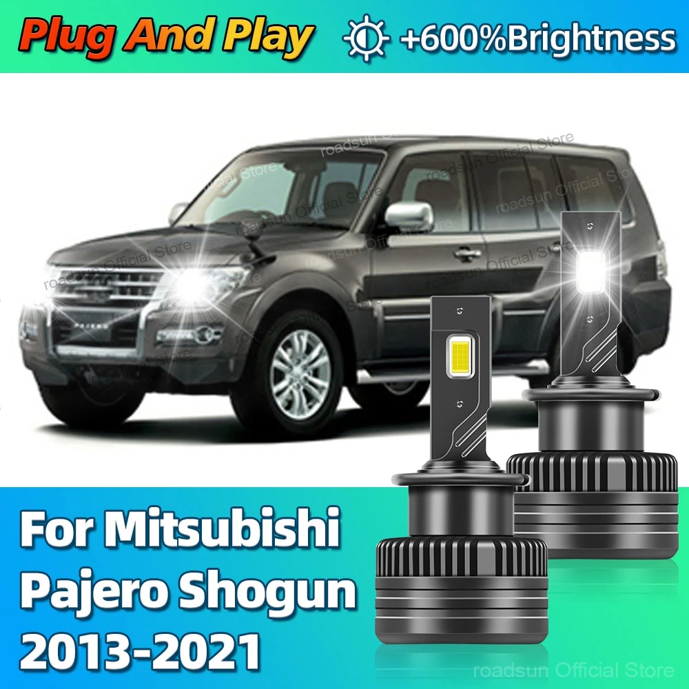 

Светодиодная лампа Canbus HID D4S, сменные фары, автомобильные фары для Mitsubishi Pajero Shogun IV V8W V9W 2013 2014 2015 2016 2017-2021