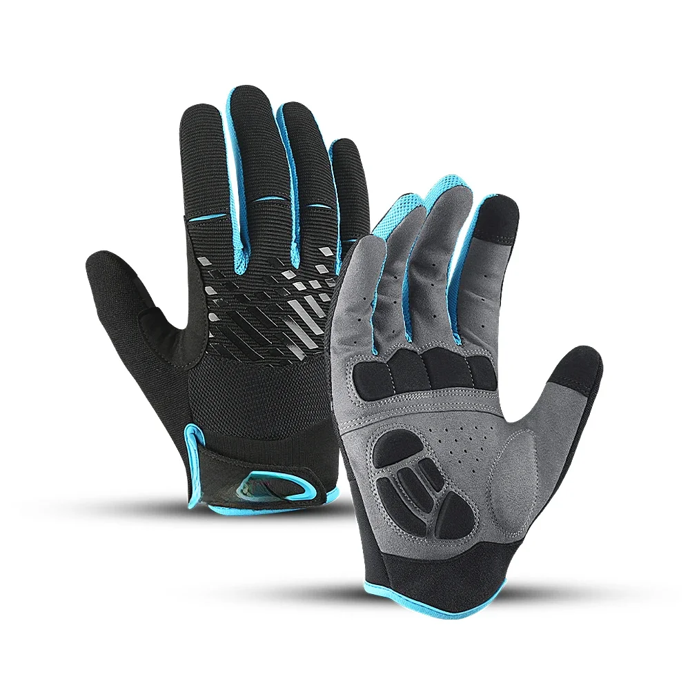 AliExpress Mountain Bike MTB Cycling Gloves Tuchscreen Breathable Shock Absorption Sports Fitness Spring