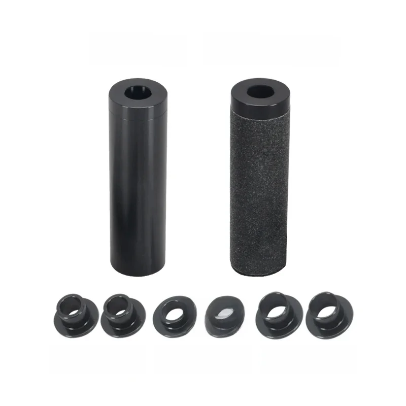 AliExpress NONE Funsea Bike Peg Wheelie Big BMX Cruiser Bicycle Pegs Alloy 6061 Length 110MM For Hub 3/8 Inch 12mm 14mm Axle Front And Rear