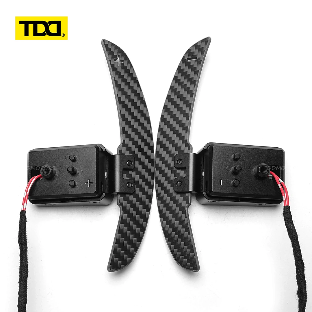 TDD ألياف الكربون المغناطيسي التحول مجداف لسيارات BMW M2 M3 M4 M5 M6 X5M X6M X3 X4 X5 X6 F20 F30 F32 F22 F80 F87 F16 F35 F18 F10 F11