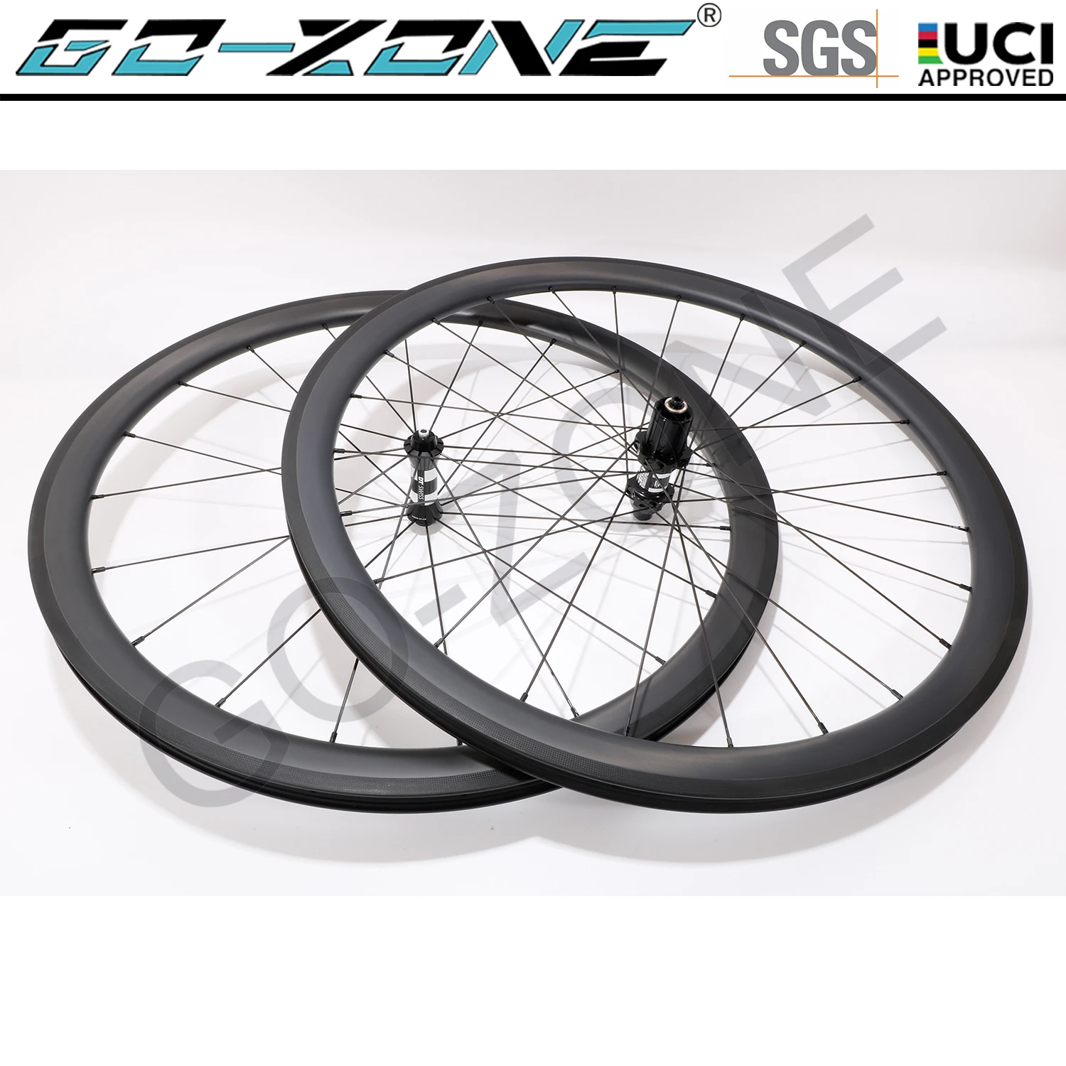 Ultra Light Carbon 700c Wheelset Rim Brake Clincher Tubeless Tubular DT 350 UCI Quality Carbon Road  Wheels