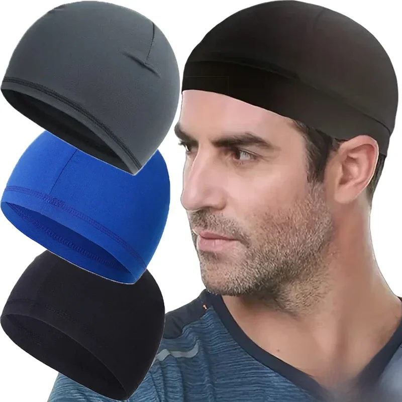 1/3szt Kask motocyklowy Czapka wewnętrzna Szybkoschnąca Oddychająca Czapka Wyścigowa Pod Kask Czapka Motocross Motor Helmet Hat — zdjęcie 2
