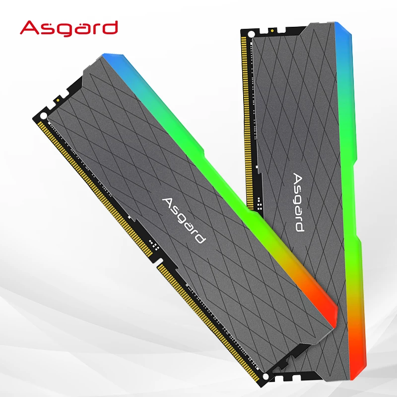 Asgard W2 RGB RAM DDR4 8GBx2 16gb 32gb 3200MHz PC4-25600 DIMM Memoria Ram ddr4 Desktop Ram 1,35 V Asgard Loki W2 RGB