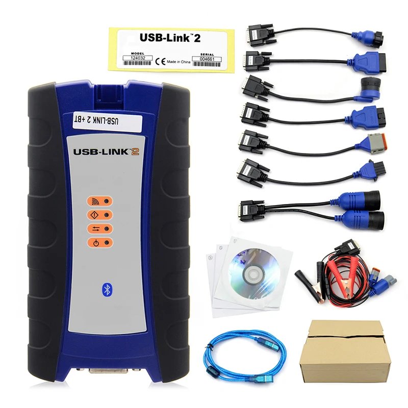 Newest USB Link for Nexiq Bluetooth Diesel Truck Diagnostic Tools Truck OBD2 Fault Diagnostics Detector