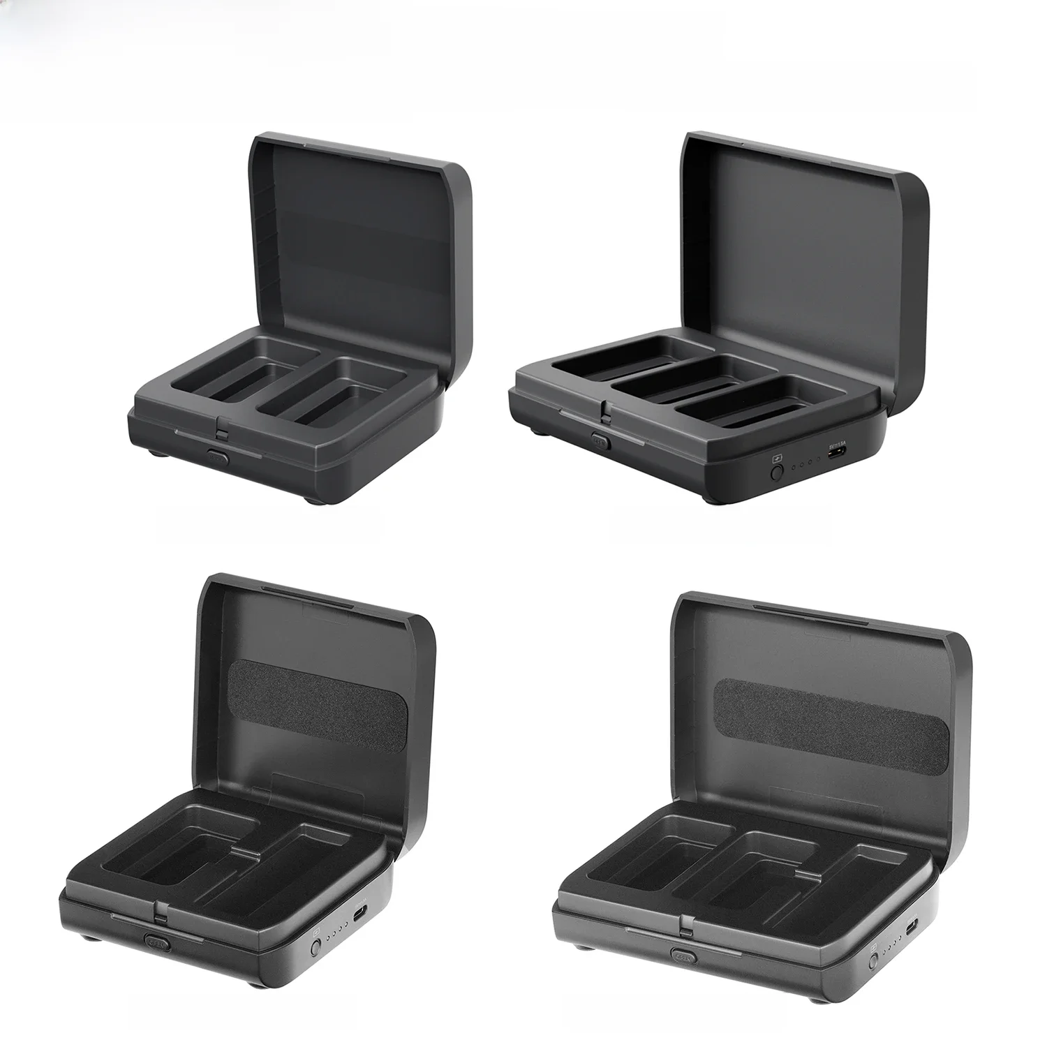 Boya caixa de carregamento para BY-XM6 condensador sem fio lapela lapela microfone