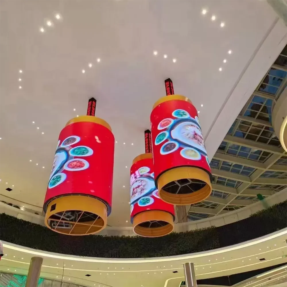 P2.5 LED Display Screen Flexible Soft 320*160MM LED Module Curved LED Advertising Display for Indoor