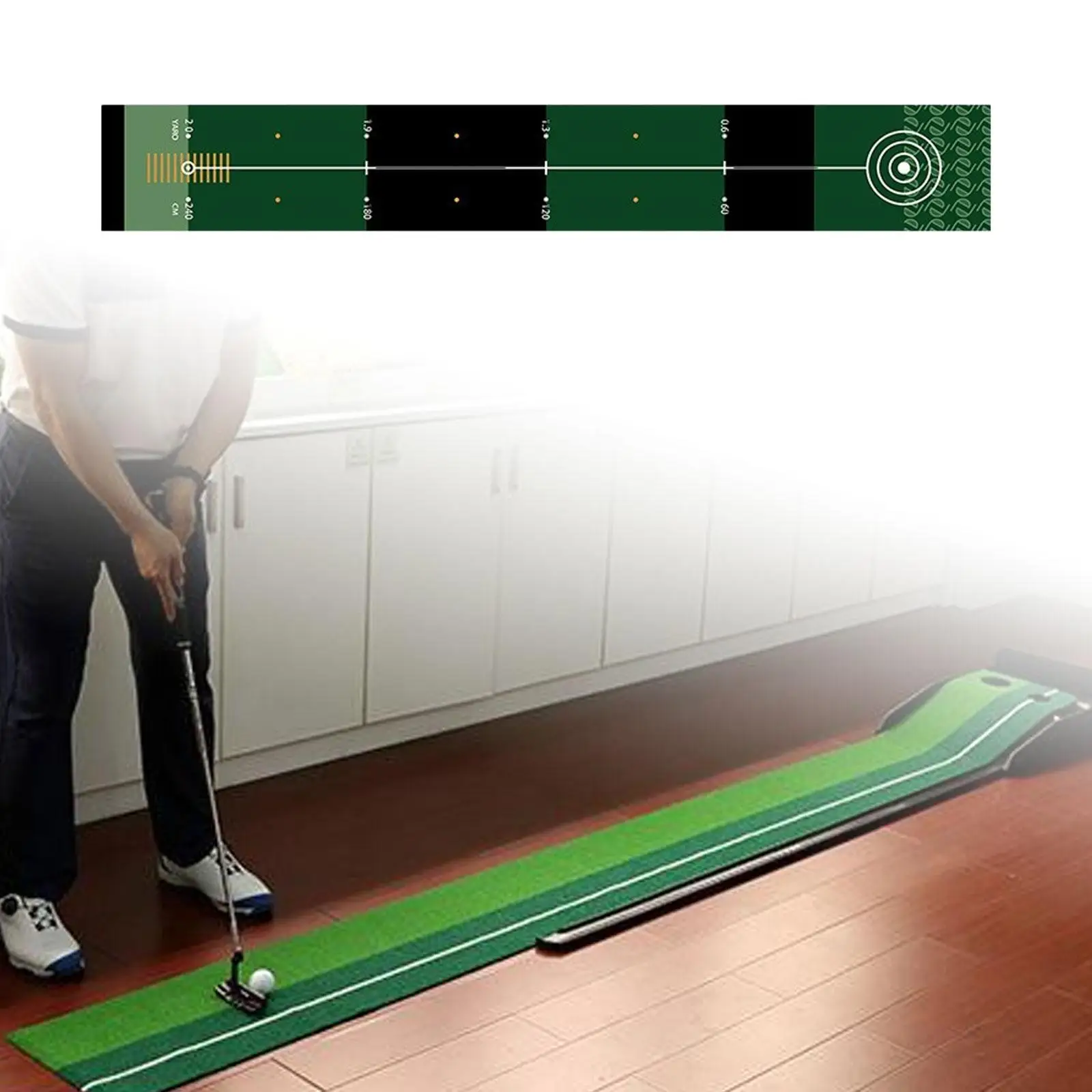 Tapis de mise de Golf pratique, pour parc, bureau, intérieur et extérieur