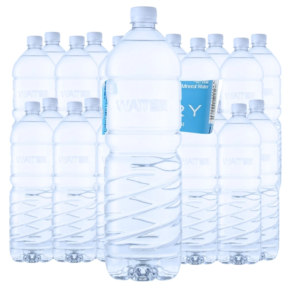 에브리워터 무라벨 생수 2Lx24개 생수2리터 미네랄워터