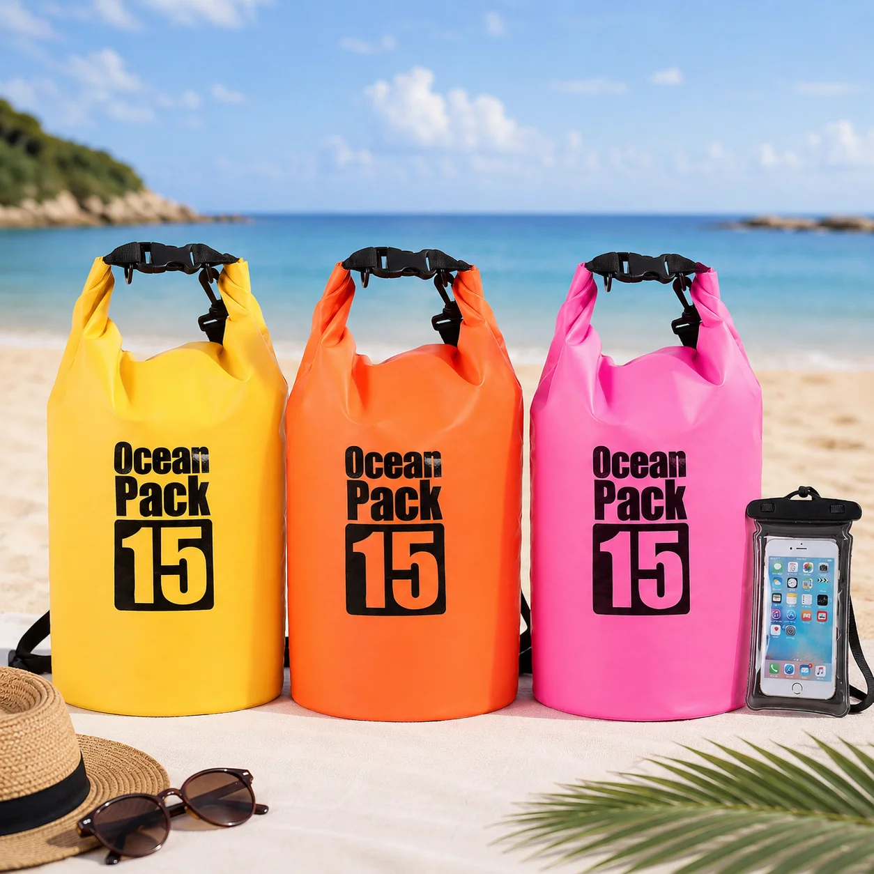 1PC Portable Waterproof Backpa - đánh giá và giá Dry Bag Roll Top